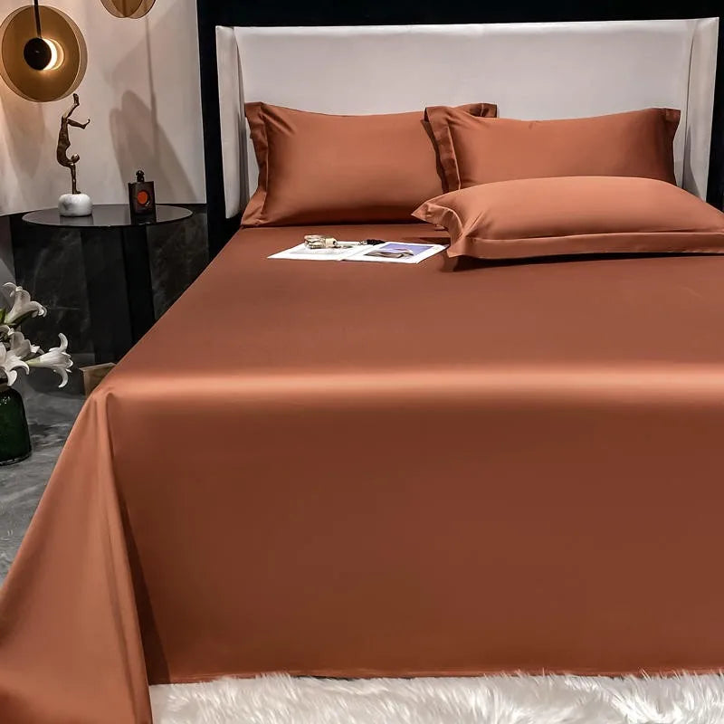 Premium Hotel Quality 1Pc Flat Sheet or pillow cases 1000TC Egyptian Cotton, Luxury Bedding Wrinkle, Stain and Fade Resistant - Homevalley.co.uk