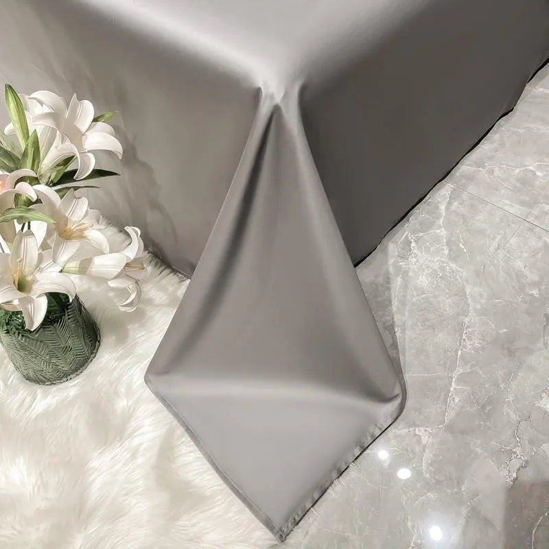 Premium Hotel Quality 1Pc Flat Sheet or pillow cases 1000TC Egyptian Cotton, Luxury Bedding Wrinkle, Stain and Fade Resistant - Homevalley.co.uk