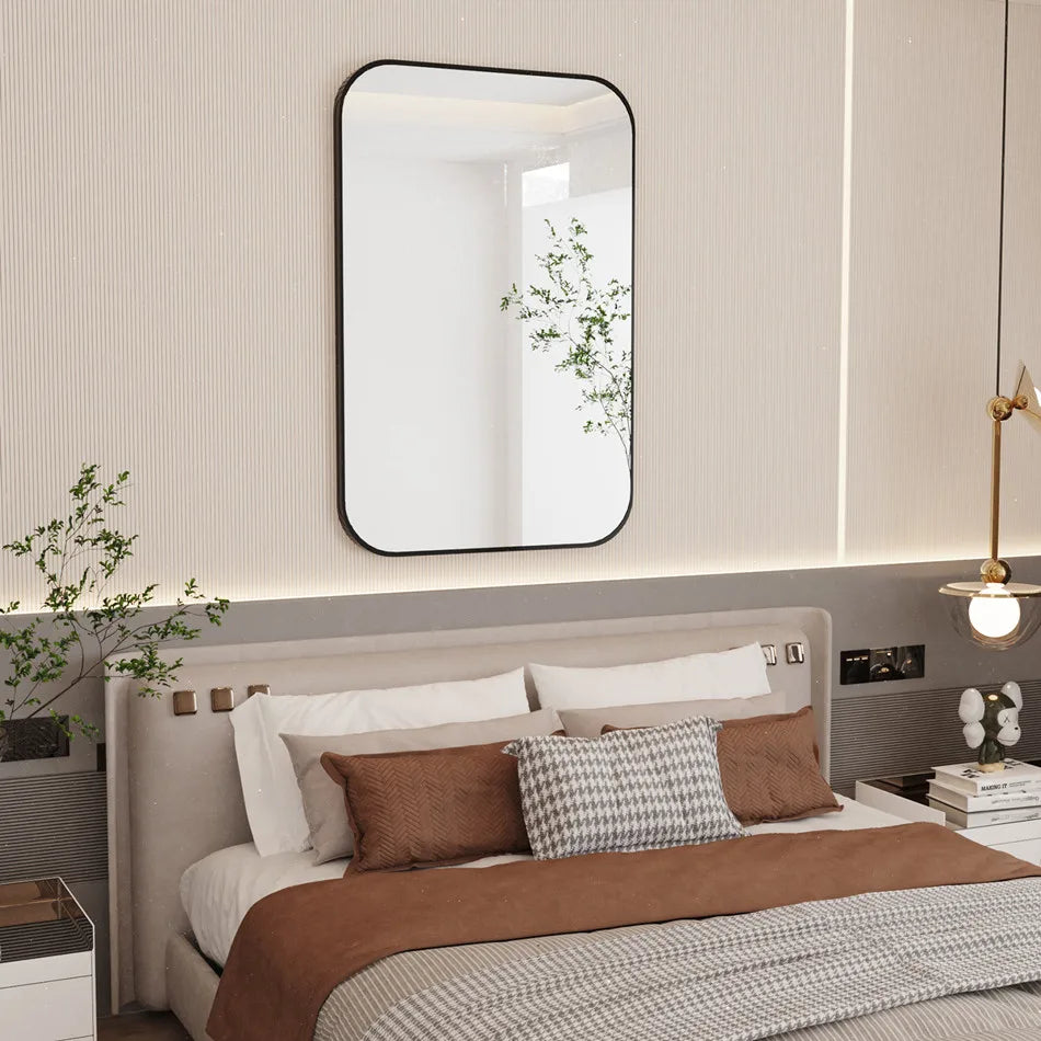 Rectangle Bathroom Wall Mirror - Homevalley.co.uk