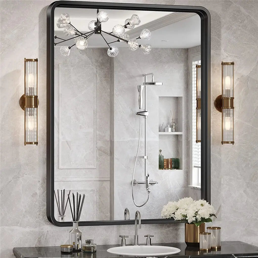 Rectangle Bathroom Wall Mirror - Homevalley.co.uk