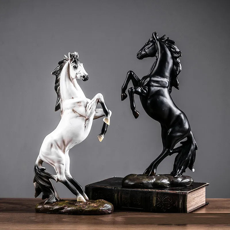 Resin Horse Sculpture Statue Ornament - Homevalley.co.uk
