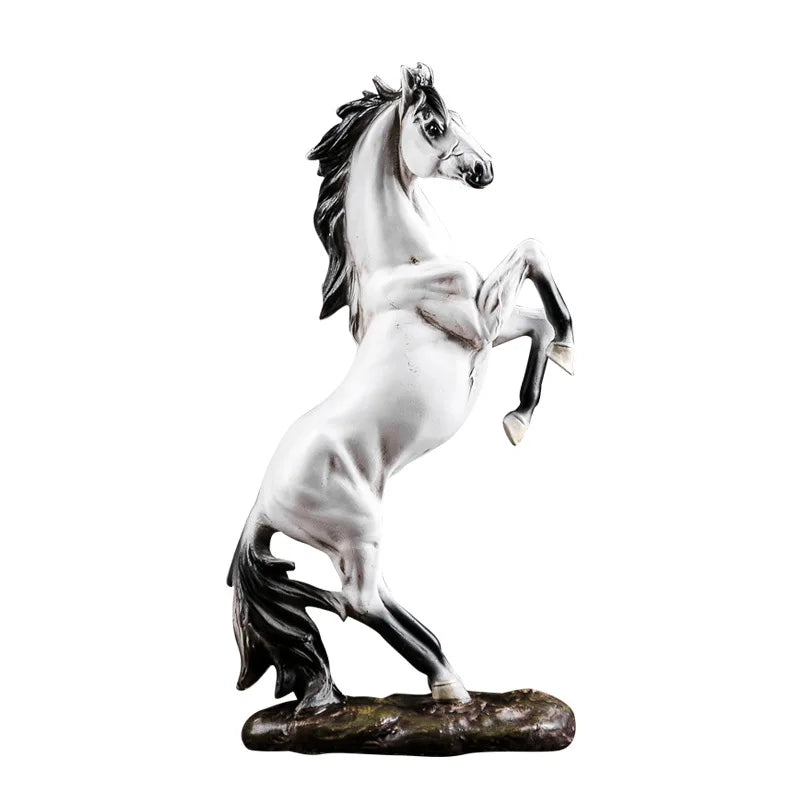 Resin Horse Sculpture Statue Ornament - Homevalley.co.uk