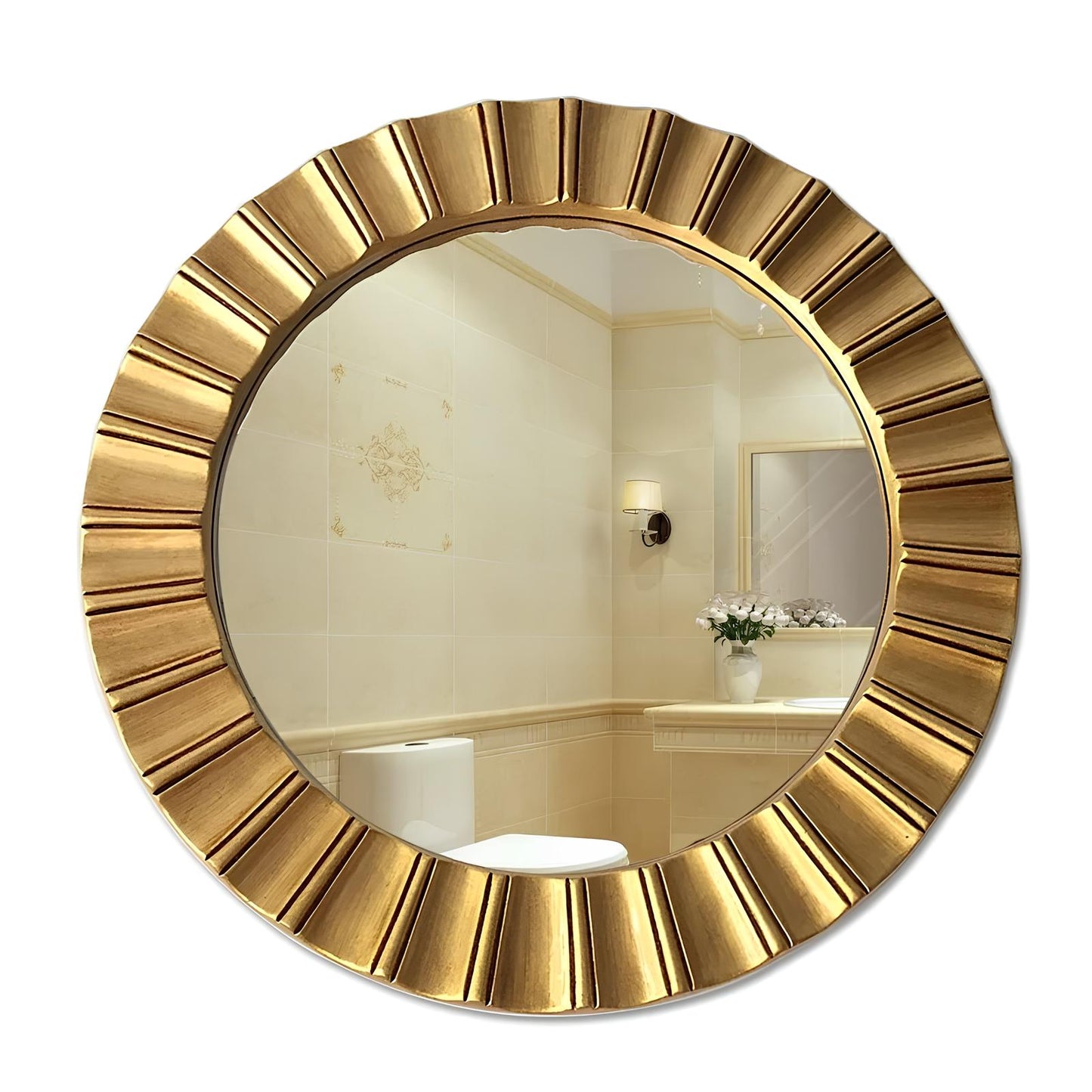 Retro European Bathroom Mirror - Homevalley.co.uk
