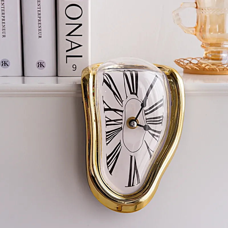 Salvador Dali Surrealistic Distorted Melting Clock - Homevalley.co.uk