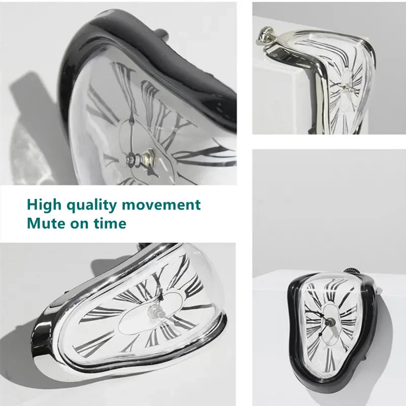 Salvador Dali Surrealistic Distorted Melting Clock - Homevalley.co.uk