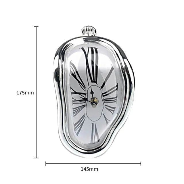 Salvador Dali Surrealistic Distorted Melting Clock - Homevalley.co.uk