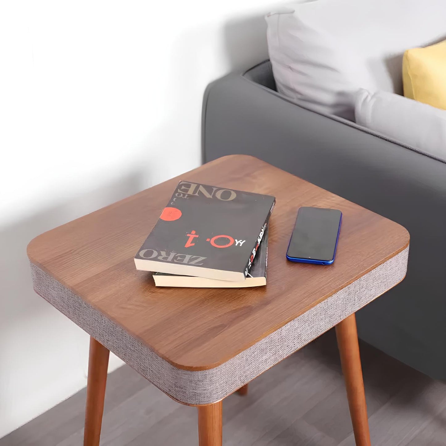 Smart Coffee Table with HIFI Bluetooth Speaker Wireless Charging Side Table - Homevalley.co.uk