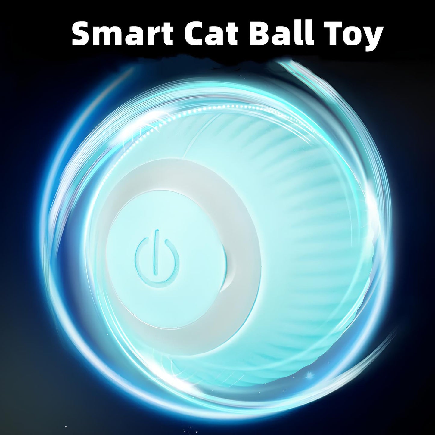 Smart Rotating Automatic Electric Cat Ball Toy - Homevalley.co.uk