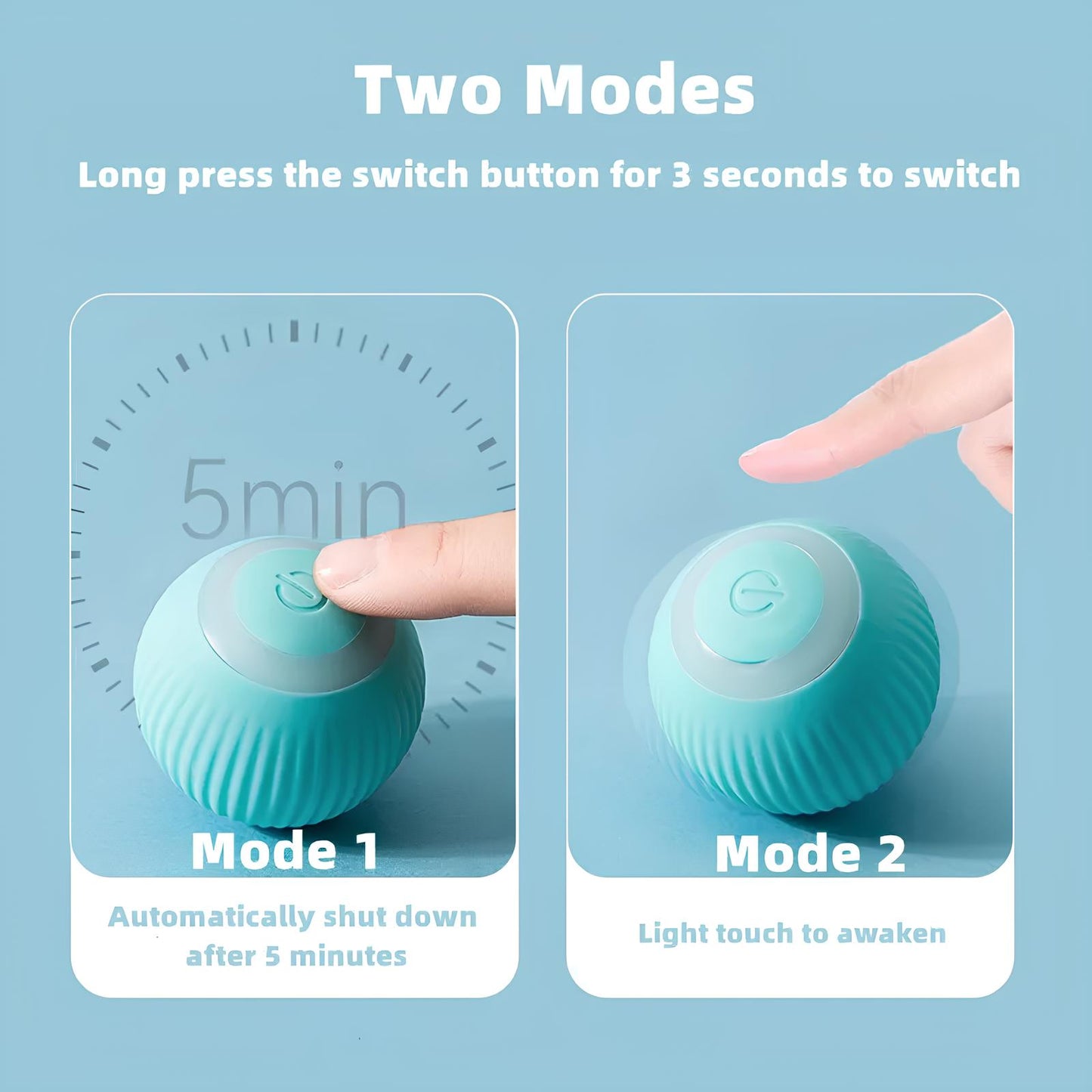 Smart Rotating Automatic Electric Cat Ball Toy - Homevalley.co.uk