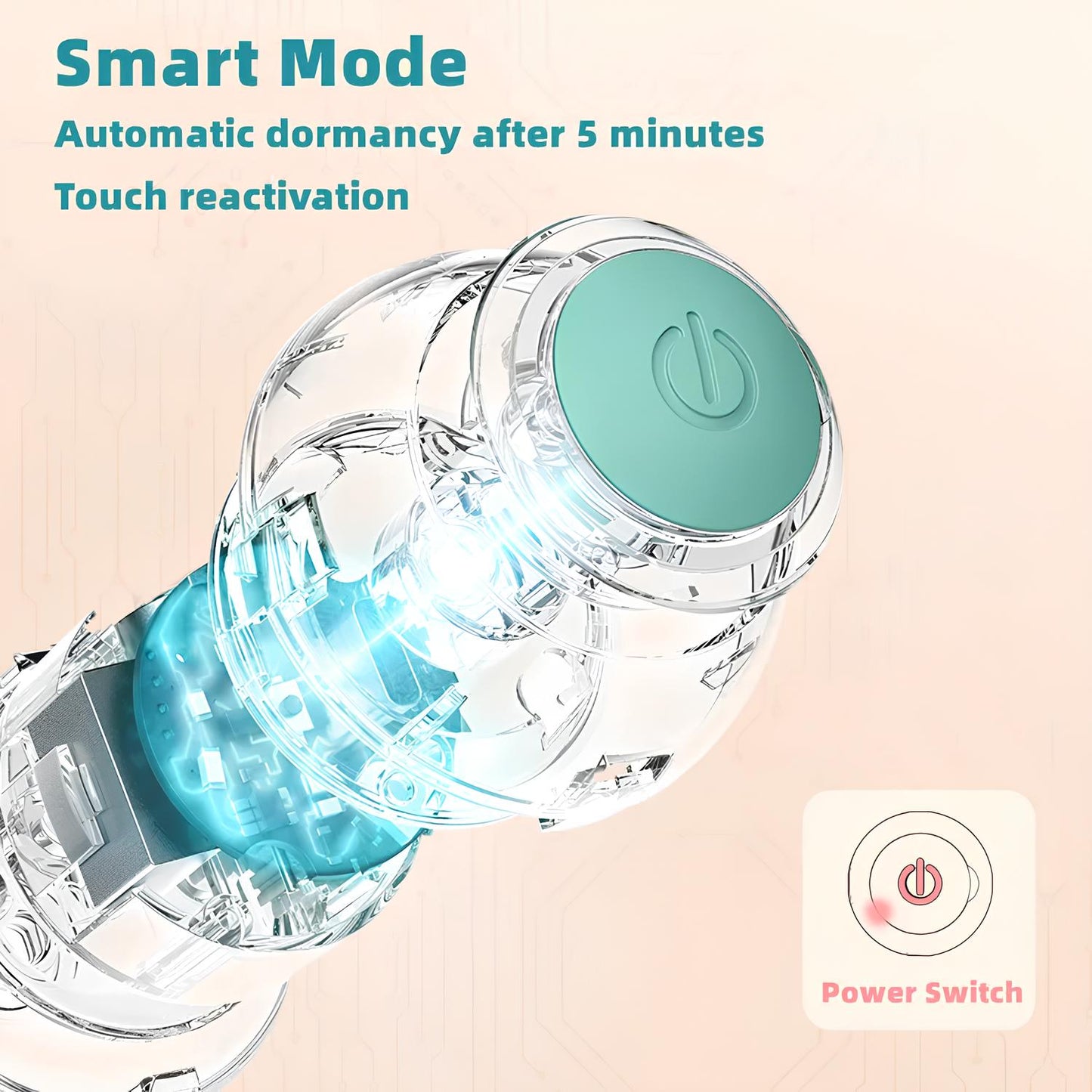 Smart Rotating Automatic Electric Cat Ball Toy - Homevalley.co.uk