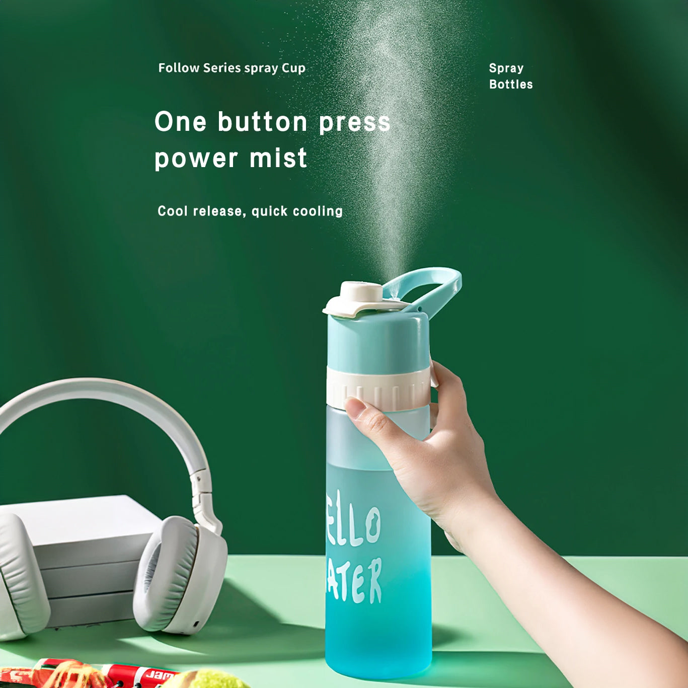 Spray Fog Water Bottle 650ml - Homevalley.co.uk