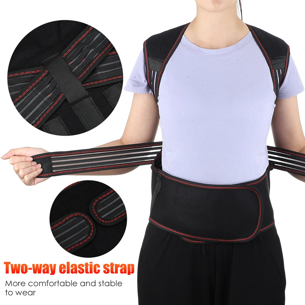 Tourmaline Magnetic Self-Heating Thermal Vest, Waist Brace, Lumbar Pad, Corset, Pain Relief - Homevalley.co.uk