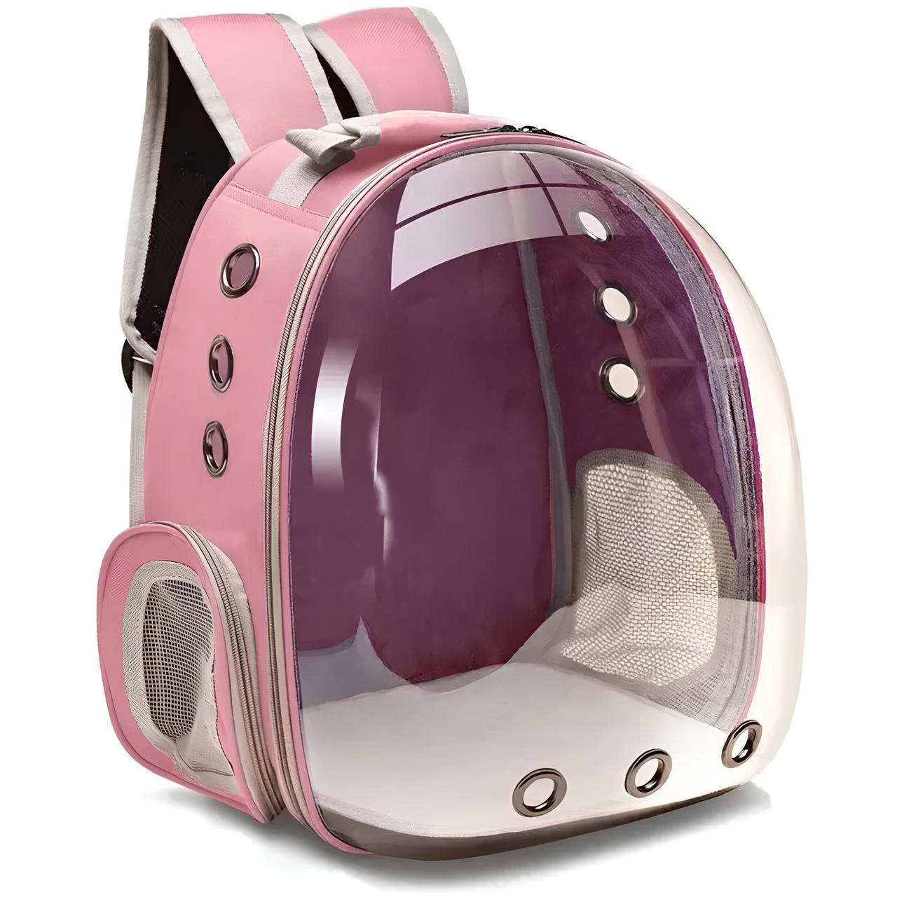 Transparent Capsule Bubble Breathable Travel Pet Carrier Backpack - Homevalley.co.uk