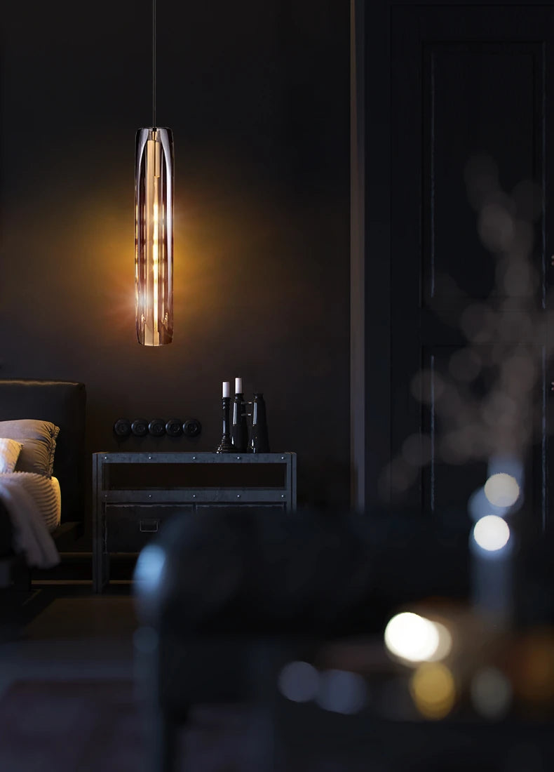 Transparent Crystal LED Pendant - Homevalley.co.uk