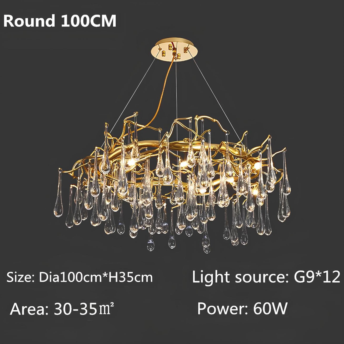 Tree Branch Luxurious Chandelier - Homevalley.co.uk