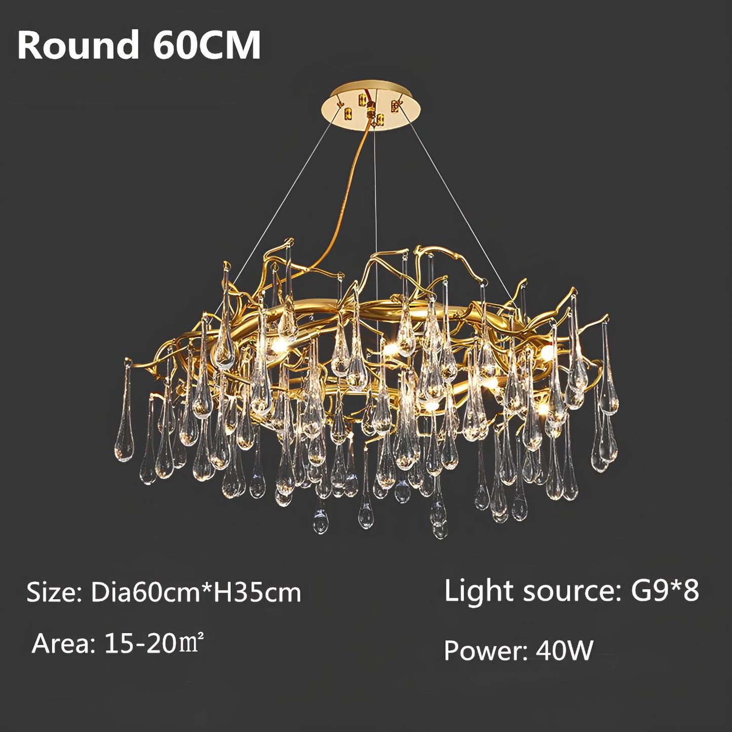Tree Branch Luxurious Chandelier - Homevalley.co.uk