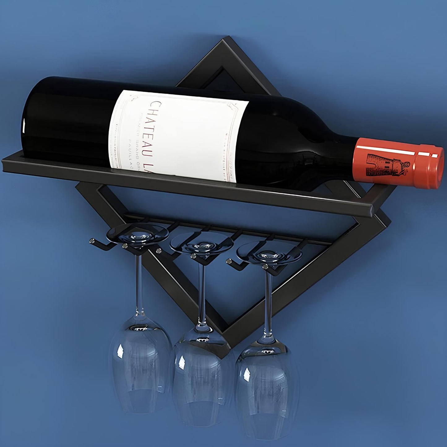 Wall Mounted Wine Rack, 1 piece - Homevalley.co.uk