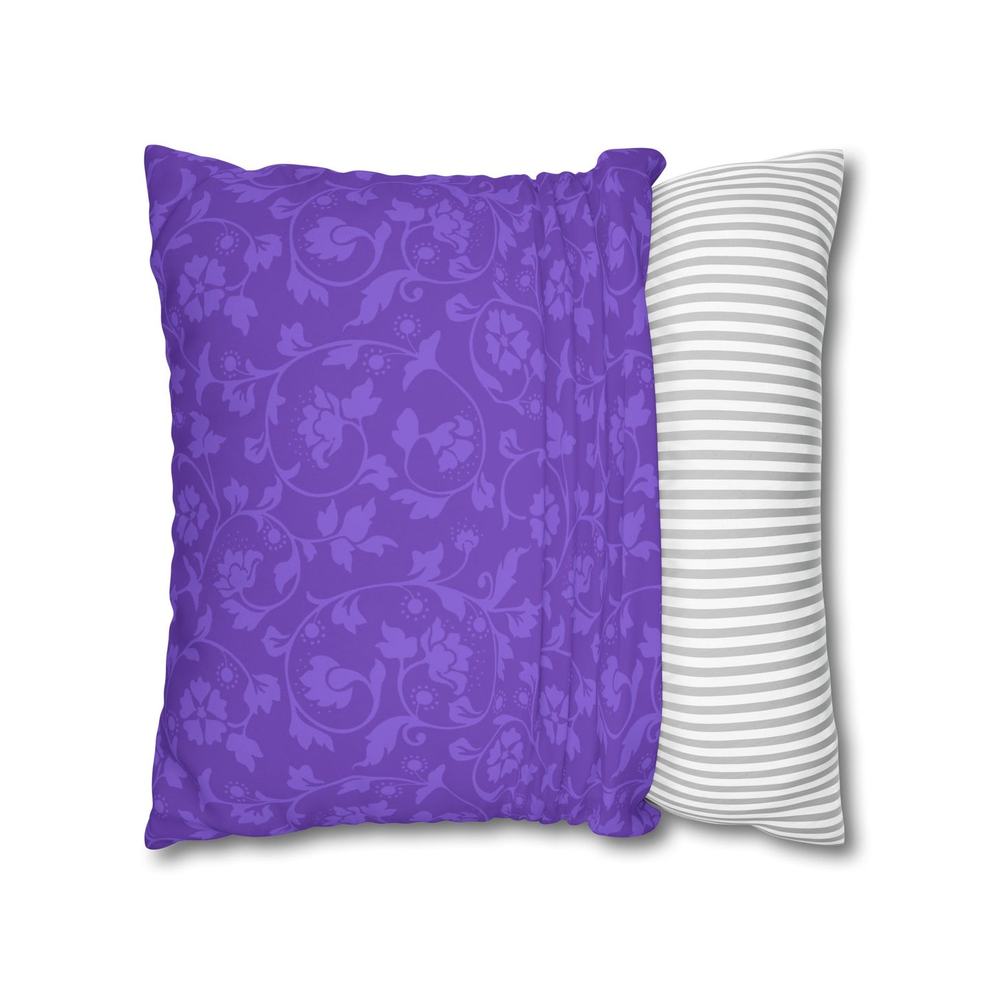 Lavender Flowers Cushion Cover, Lilac Flowers Cushion Cover, Floral Pillow, Botanical Pillow - Homevalley.co.uk