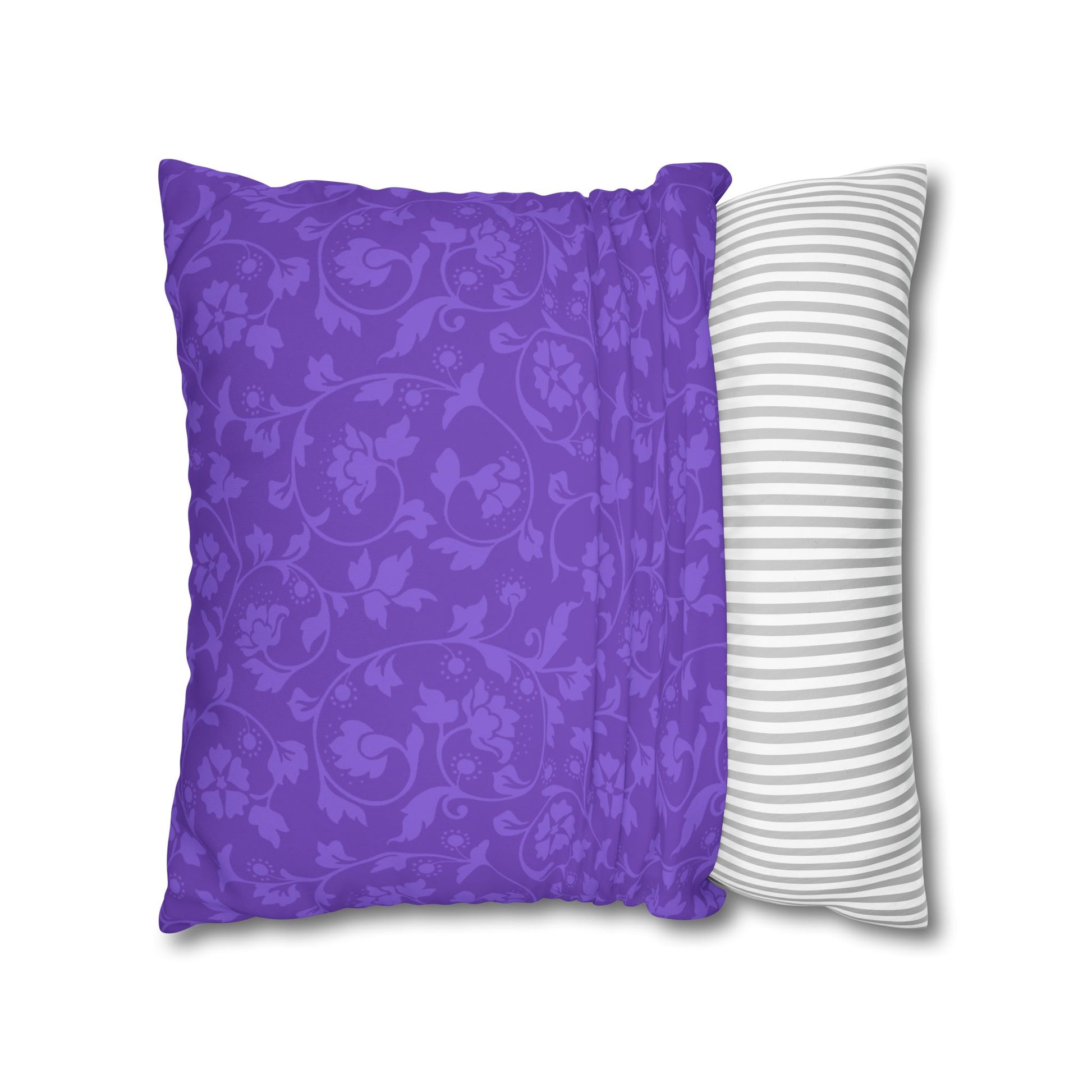 Lavender Flowers Cushion Cover, Lilac Flowers Cushion Cover, Floral Pillow, Botanical Pillow - Homevalley.co.uk