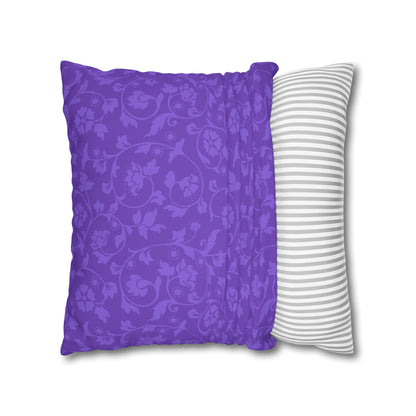 Lavender Flowers Cushion Cover, Lilac Flowers Cushion Cover, Floral Pillow, Botanical Pillow - Homevalley.co.uk