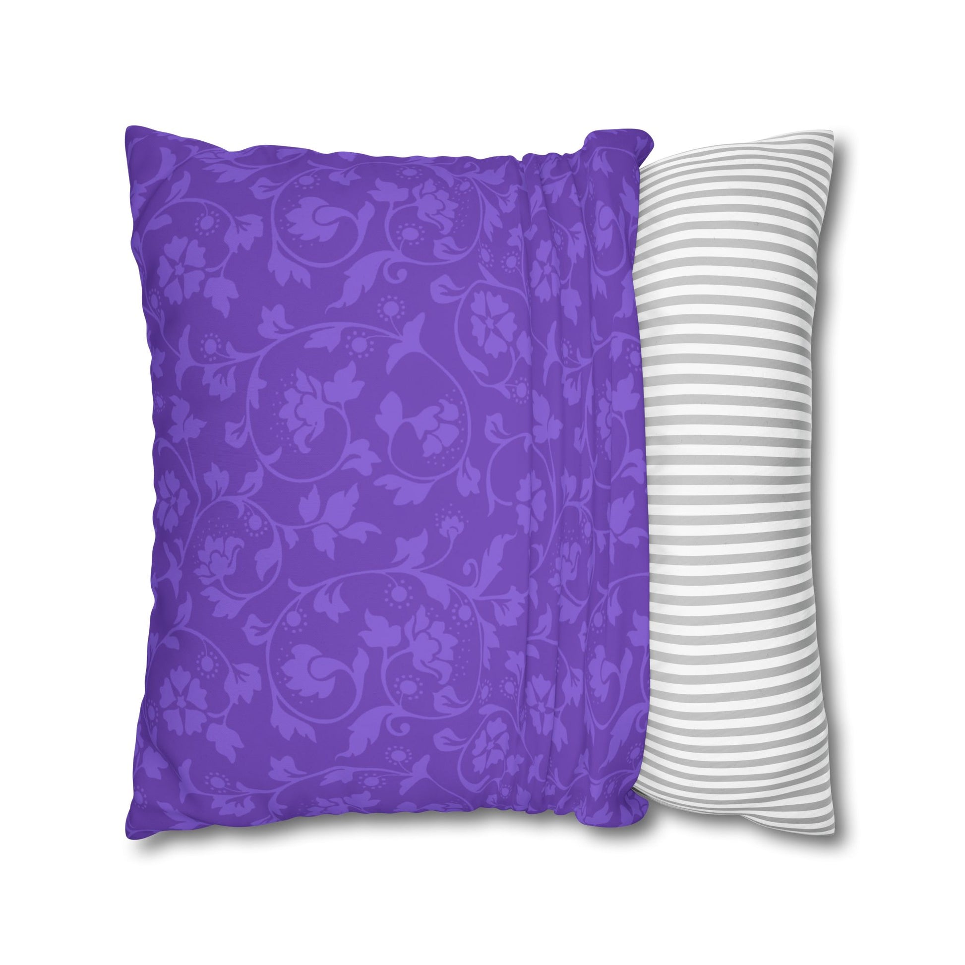 Lavender Flowers Cushion Cover, Lilac Flowers Cushion Cover, Floral Pillow, Botanical Pillow - Homevalley.co.uk