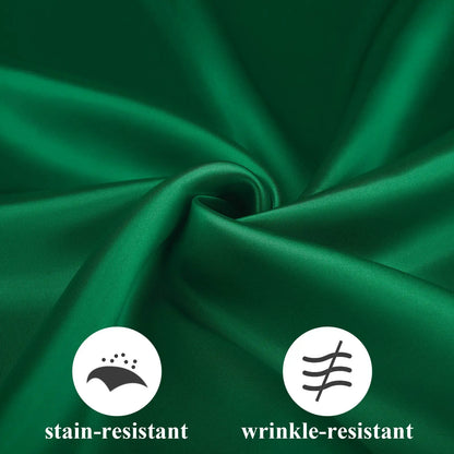 12PCS Christmas Wedding Satin Napkins Soft Table Decoration, 30x30cm - Homevalley.co.uk