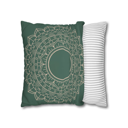 Enchanting Peacock William Morris Style Square Pillow, Throw Pillow Peacock Design, Decorate with Magic - Homevalley.co.uk