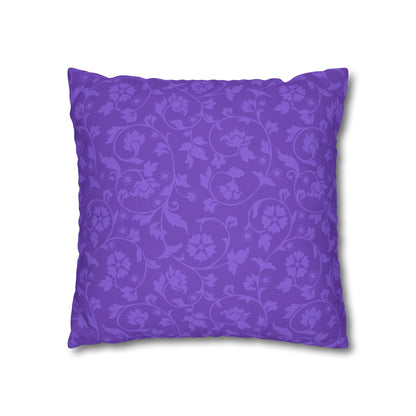 Lavender Flowers Cushion Cover, Lilac Flowers Cushion Cover, Floral Pillow, Botanical Pillow - Homevalley.co.uk