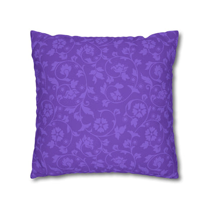 Lavender Flowers Cushion Cover, Lilac Flowers Cushion Cover, Floral Pillow, Botanical Pillow - Homevalley.co.uk