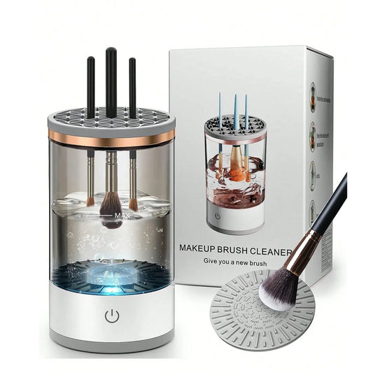3-in-1 Automatic Makeup Brush Cleaner, Dryer and Storage Stand - Homevalley.co.uk