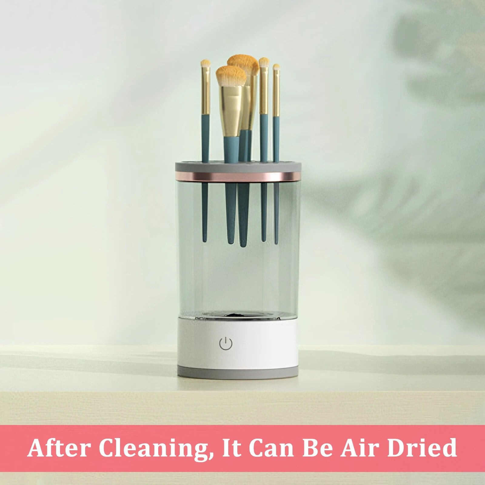3-in-1 Automatic Makeup Brush Cleaner, Dryer and Storage Stand - Homevalley.co.uk
