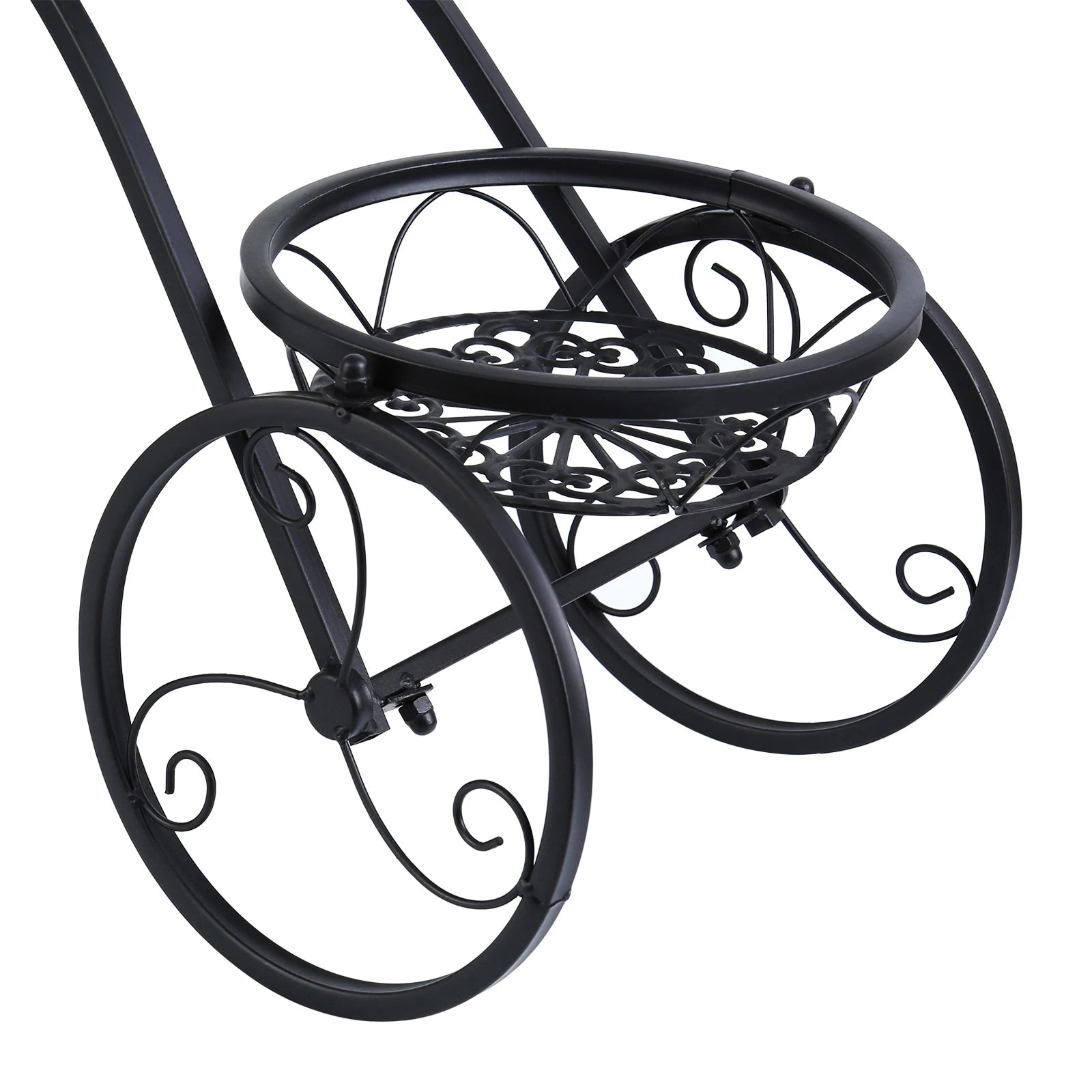 3 Tier Tricycle Flower Pot Plant Holder - Homevalley.co.uk