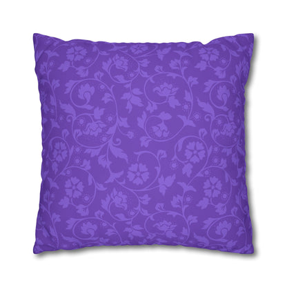Lavender Flowers Cushion Cover, Lilac Flowers Cushion Cover, Floral Pillow, Botanical Pillow - Homevalley.co.uk