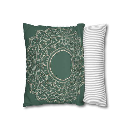 Enchanting Peacock William Morris Style Square Pillow, Throw Pillow Peacock Design, Decorate with Magic - Homevalley.co.uk