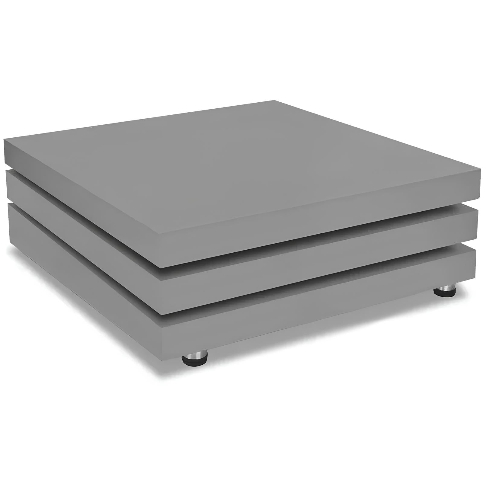 360° Rotating Design Modular Modern Square Coffee Table - Homevalley.co.uk