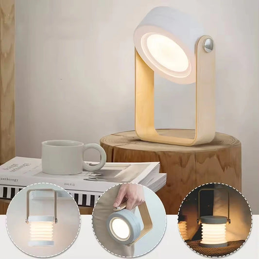 3D Night Light, Reading Light, Handheld Lamp, Dimming White Light, Table Lamp - Homevalley.co.uk