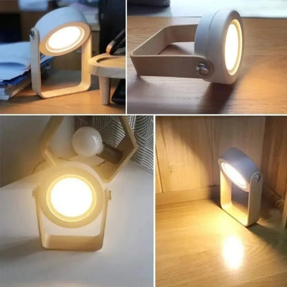 3D Night Light, Reading Light, Handheld Lamp, Dimming White Light, Table Lamp - Homevalley.co.uk