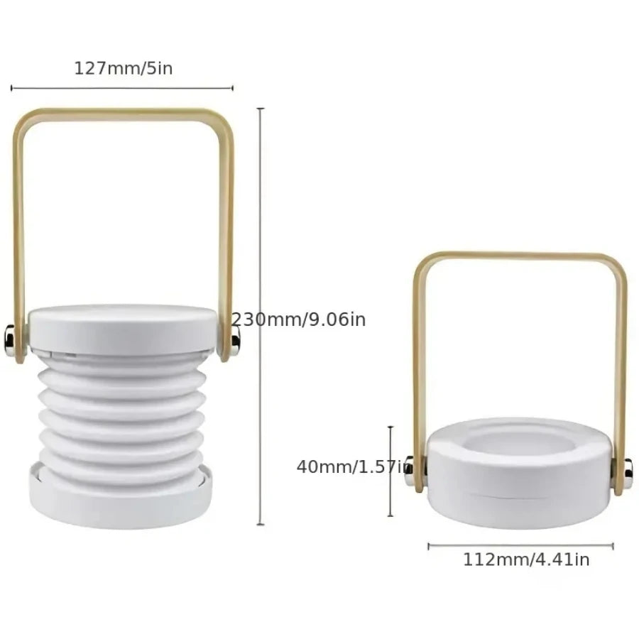 3D Night Light, Reading Light, Handheld Lamp, Dimming White Light, Table Lamp - Homevalley.co.uk