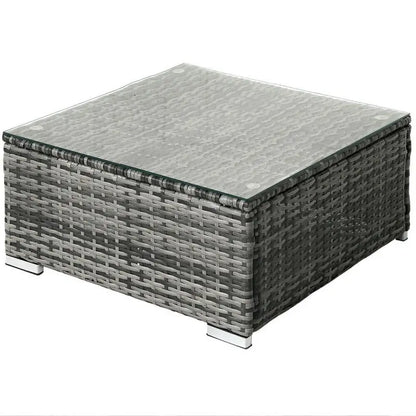 4 Piece Rattan Garden Patio Sofa Sets with Coffee Table - Homevalley.co.uk