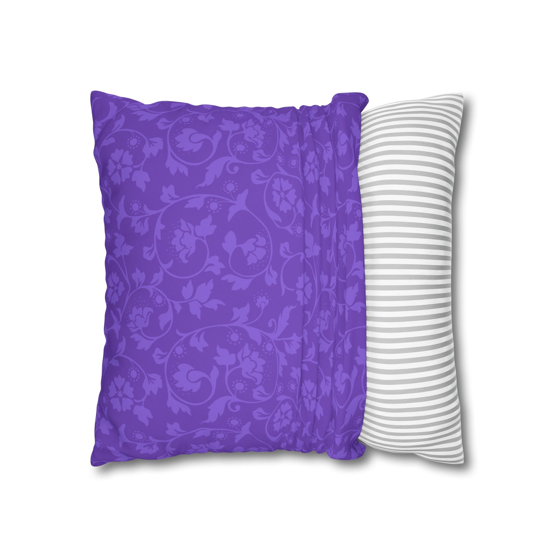 Lavender Flowers Cushion Cover, Lilac Flowers Cushion Cover, Floral Pillow, Botanical Pillow - Homevalley.co.uk