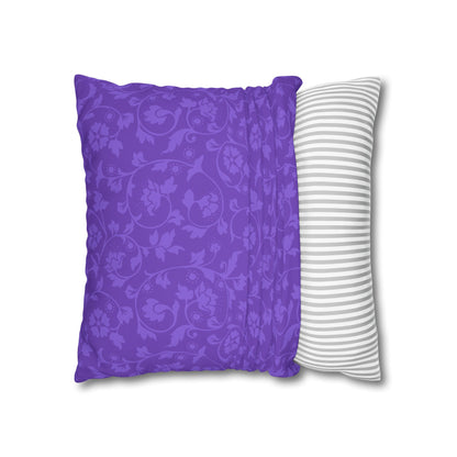 Lavender Flowers Cushion Cover, Lilac Flowers Cushion Cover, Floral Pillow, Botanical Pillow - Homevalley.co.uk