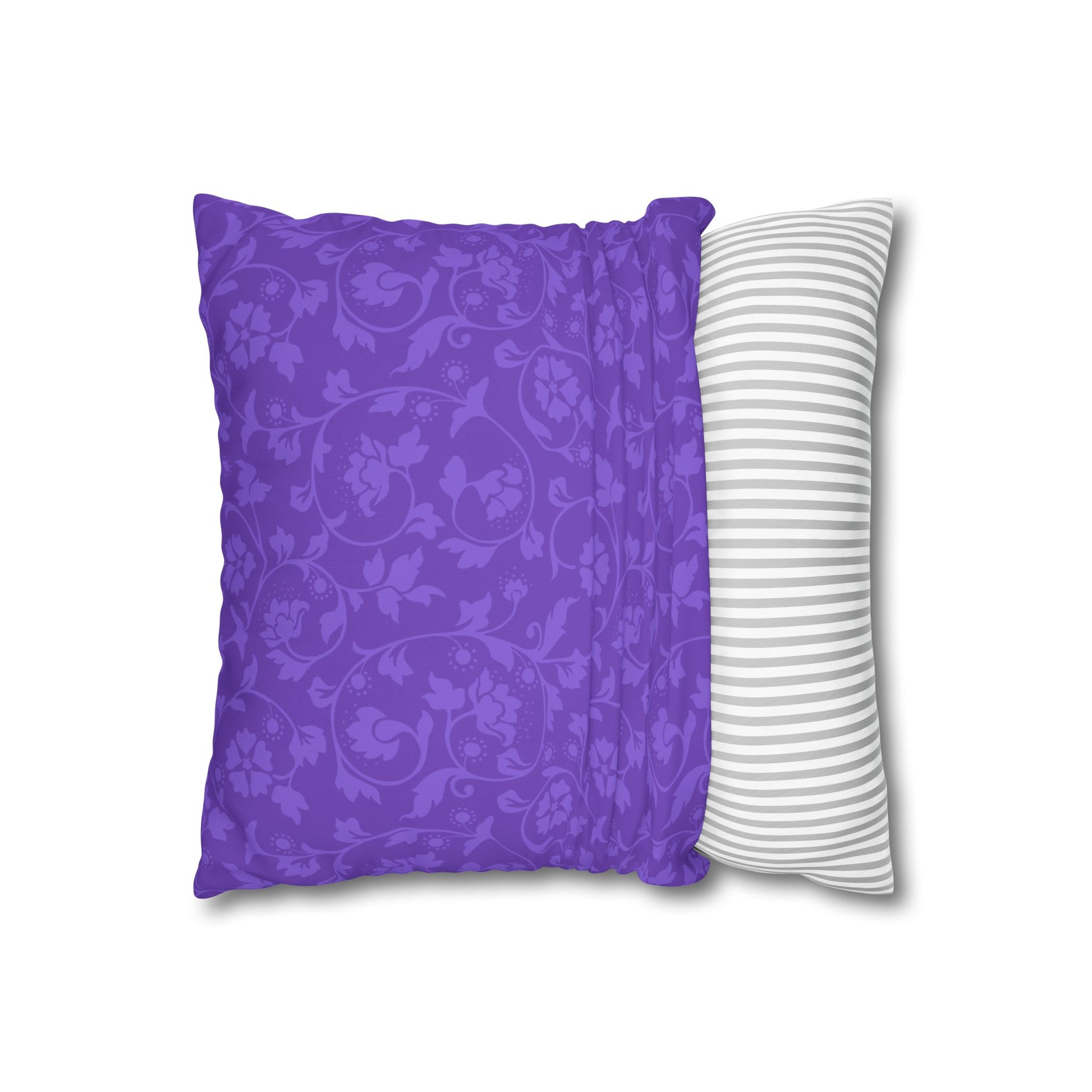 Lavender Flowers Cushion Cover, Lilac Flowers Cushion Cover, Floral Pillow, Botanical Pillow - Homevalley.co.uk