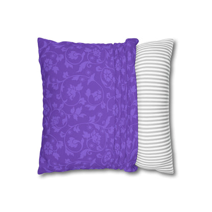 Lavender Flowers Cushion Cover, Lilac Flowers Cushion Cover, Floral Pillow, Botanical Pillow - Homevalley.co.uk