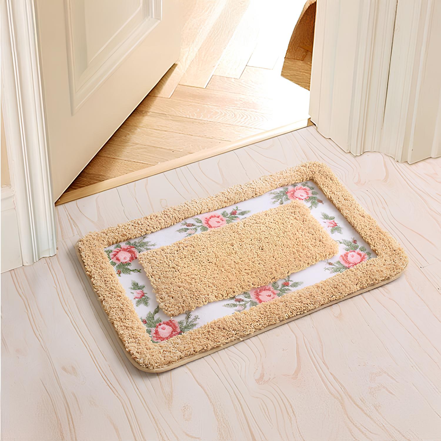 Pastel Colour Anti-Slip Floor Bathroom Mat – Soft, Stylish, and Safe for Your Home - Homevalley.co.uk