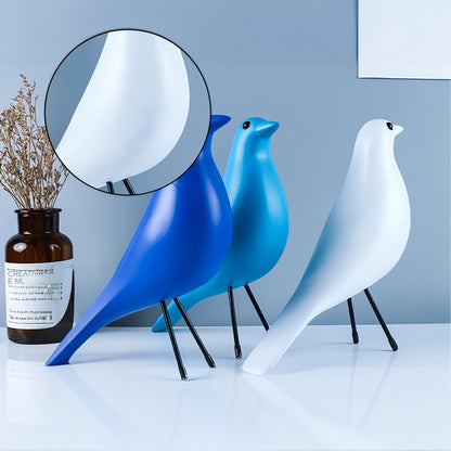 Nordic Bird Resin Figurine - Homevalley.co.uk