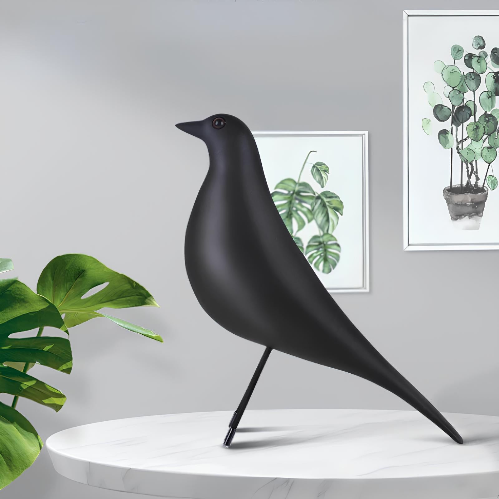 Nordic Bird Resin Figurine - Homevalley.co.uk