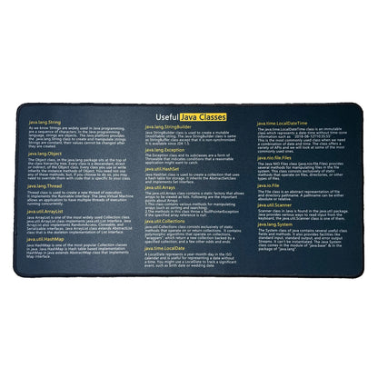 Large Mouse Pad With Shortcuts For Photoshop Office Linux Python Java script Financial Analysis - Homevalley.co.uk