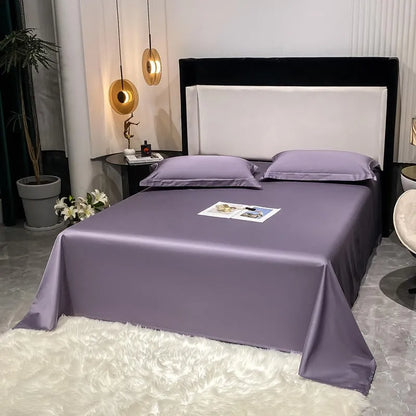 Premium Hotel Quality 1Pc Flat Sheet or pillow cases 1000TC Egyptian Cotton, Luxury Bedding Wrinkle, Stain and Fade Resistant - Homevalley.co.uk