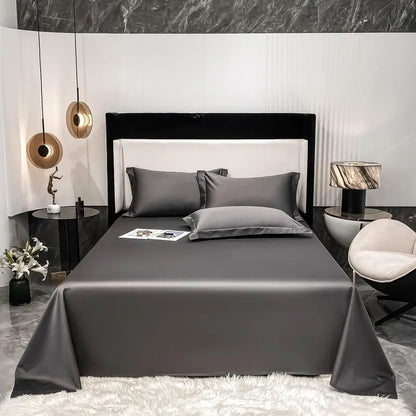 Premium Hotel Quality 1Pc Flat Sheet or pillow cases 1000TC Egyptian Cotton, Luxury Bedding Wrinkle, Stain and Fade Resistant - Homevalley.co.uk