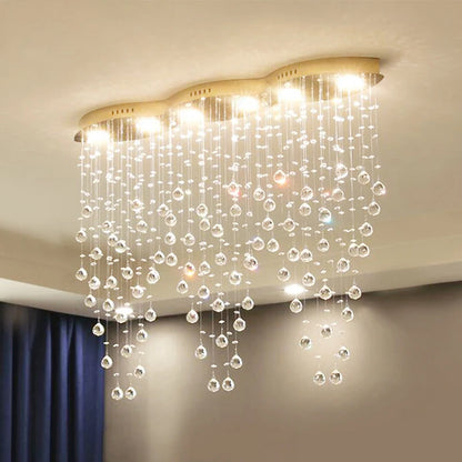 Raindrops Luxury Crystal Chandelier - Homevalley.co.uk